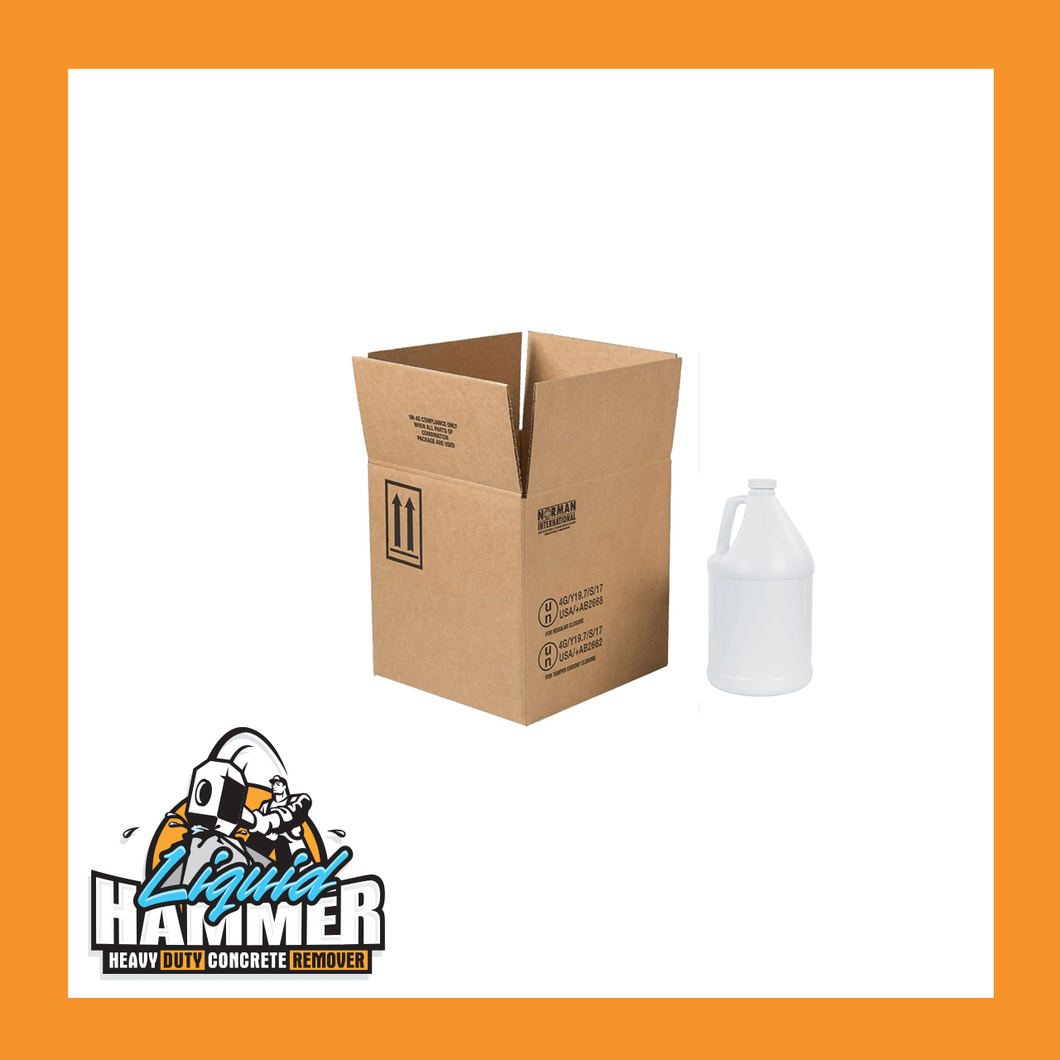 Liquid Hammer Bottle, 4x1 Gallon Case - Liquid Hammer